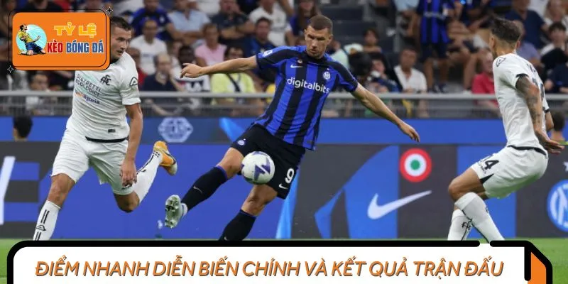Điểm nhanh diễn biến chính và kết quả trận đấu