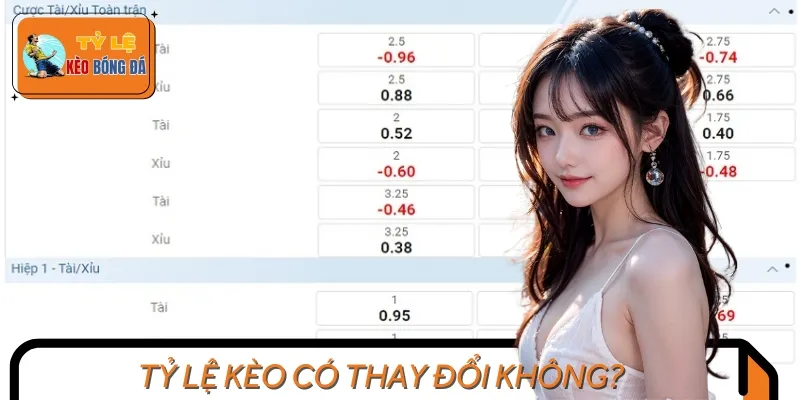Tân binh nên nhớ rằng tỷ lệ kèo luôn biến động theo diễn biến trận đấu