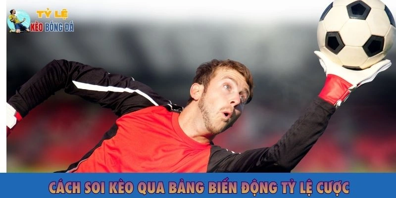 Cách soi kèo qua bảng biến động tỷ lệ cượv